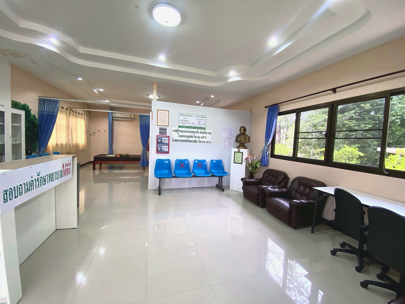 Interior of Detphan Thai Traditional Medicine Clinic